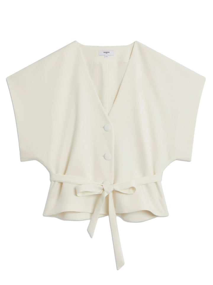 Suncoo Lazlo Blouse – Room-72% polyester, 22% viscose, 6% elastaan-DAMES TOPS & BLOUSES-Room