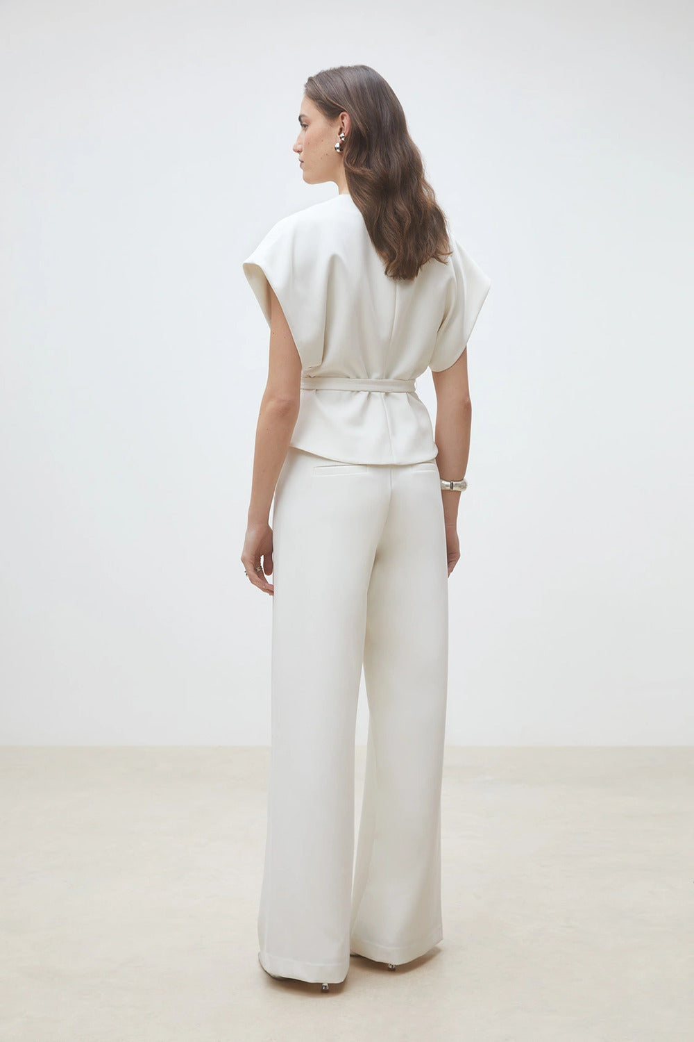 Suncoo Lazlo Blouse – Room-72% polyester, 22% viscose, 6% elastaan-DAMES TOPS & BLOUSES-Room