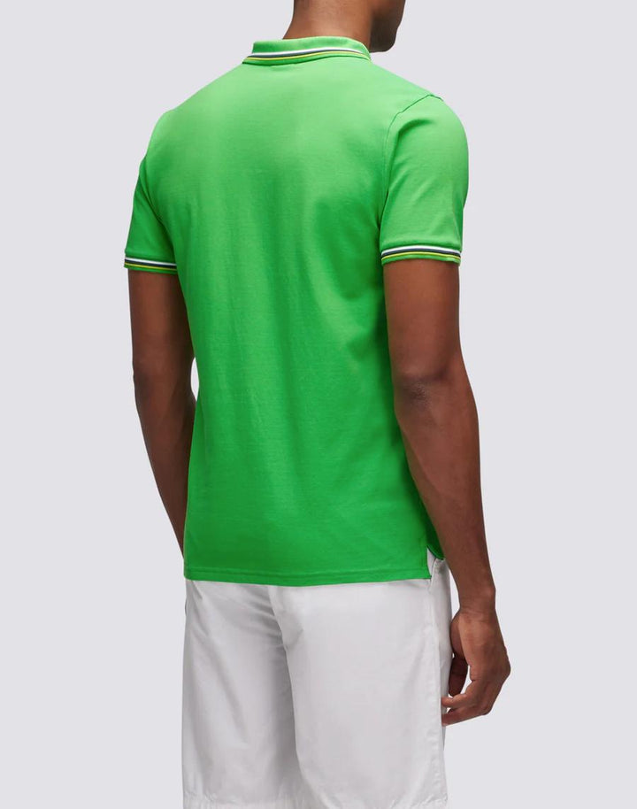Sundek Polo-92% katoen, 8% elasthaan-HEREN POLO'S & T-SHIRTS-Groen