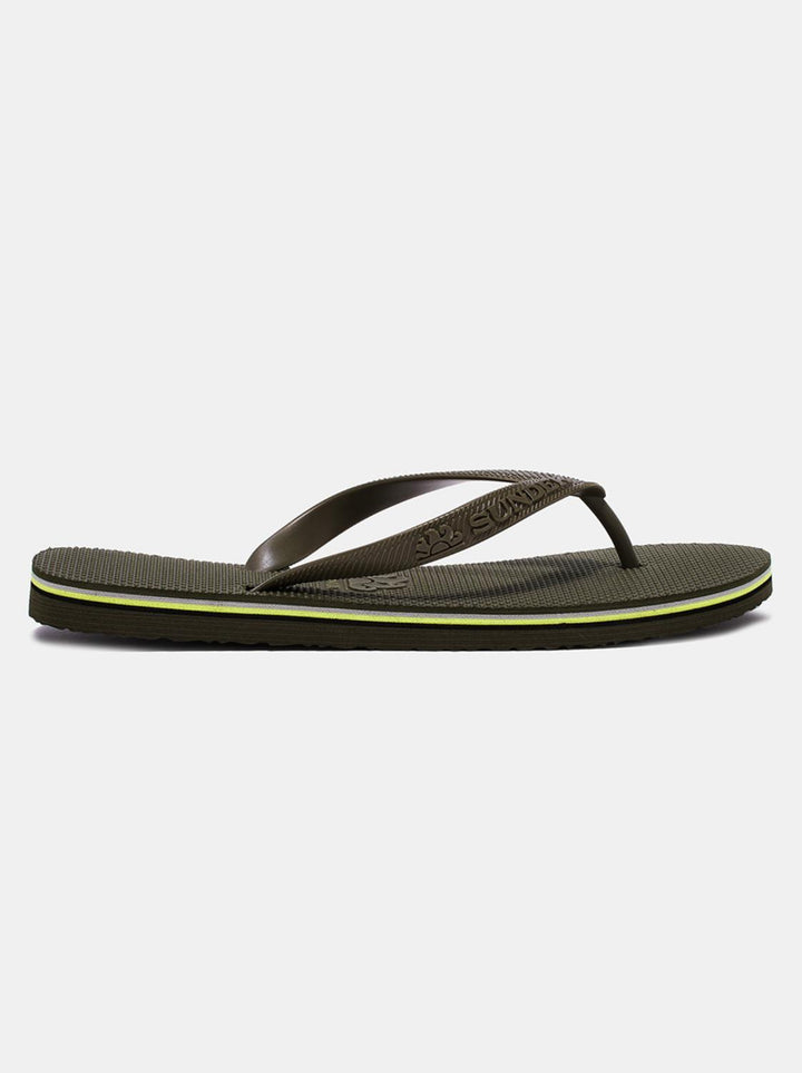 Sundek slippers BARRACUDA-35%EL 65% EVA-HEREN SCHOENEN & RIEMEN-Groen