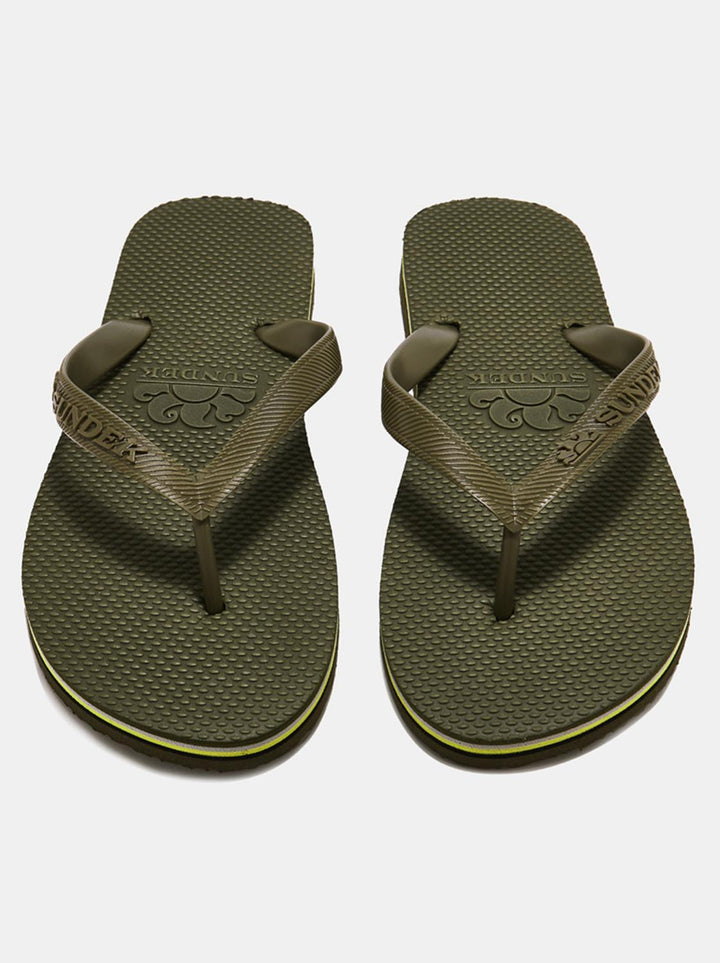 Sundek slippers BARRACUDA-35%EL 65% EVA-HEREN SCHOENEN & RIEMEN-Groen