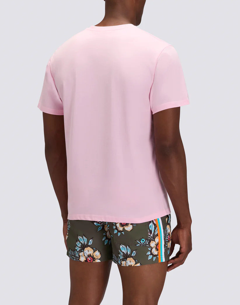 Sundek T-shirt – Roze-100% katoen-HEREN POLO'S & T-SHIRTS-Roze