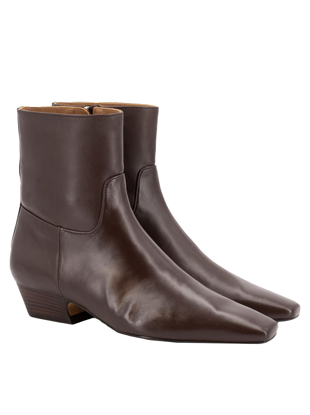 Toral Irene Leren Laarzen – Chocolate-DAMES SCHOENEN-Bruin