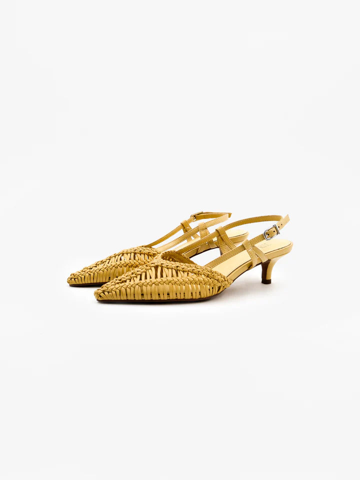 Toral Kathryn Braid Schoenen – Geel-DAMES SCHOENEN-Geel