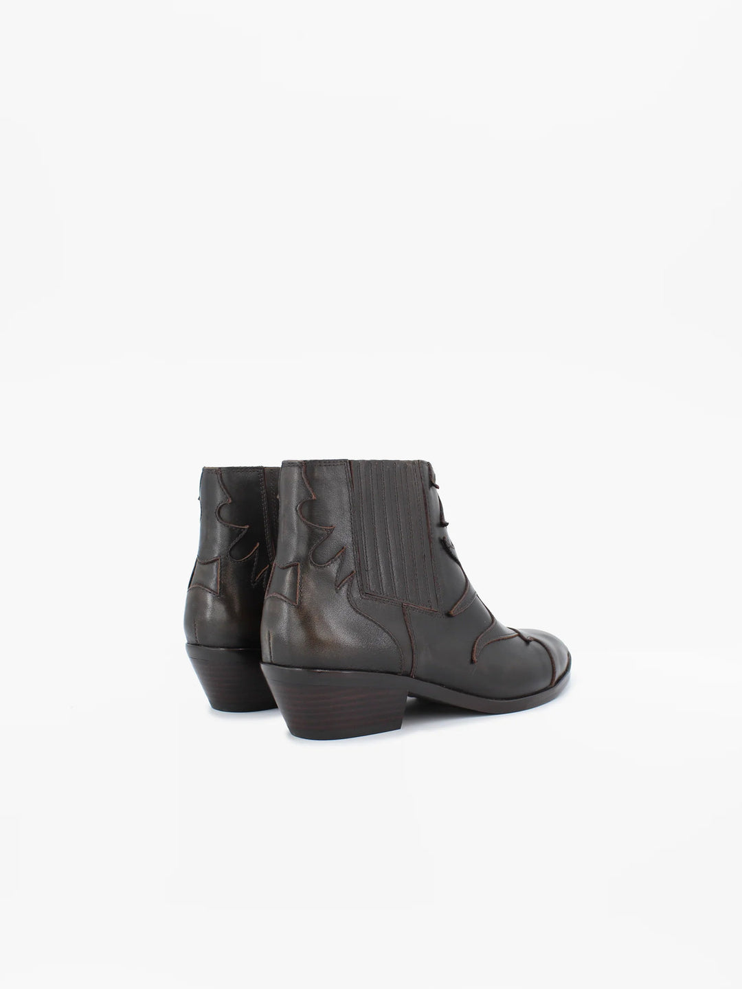 Toral Sonia Metal Suède Enkellaars – Taupe-DAMES SCHOENEN-Bruin