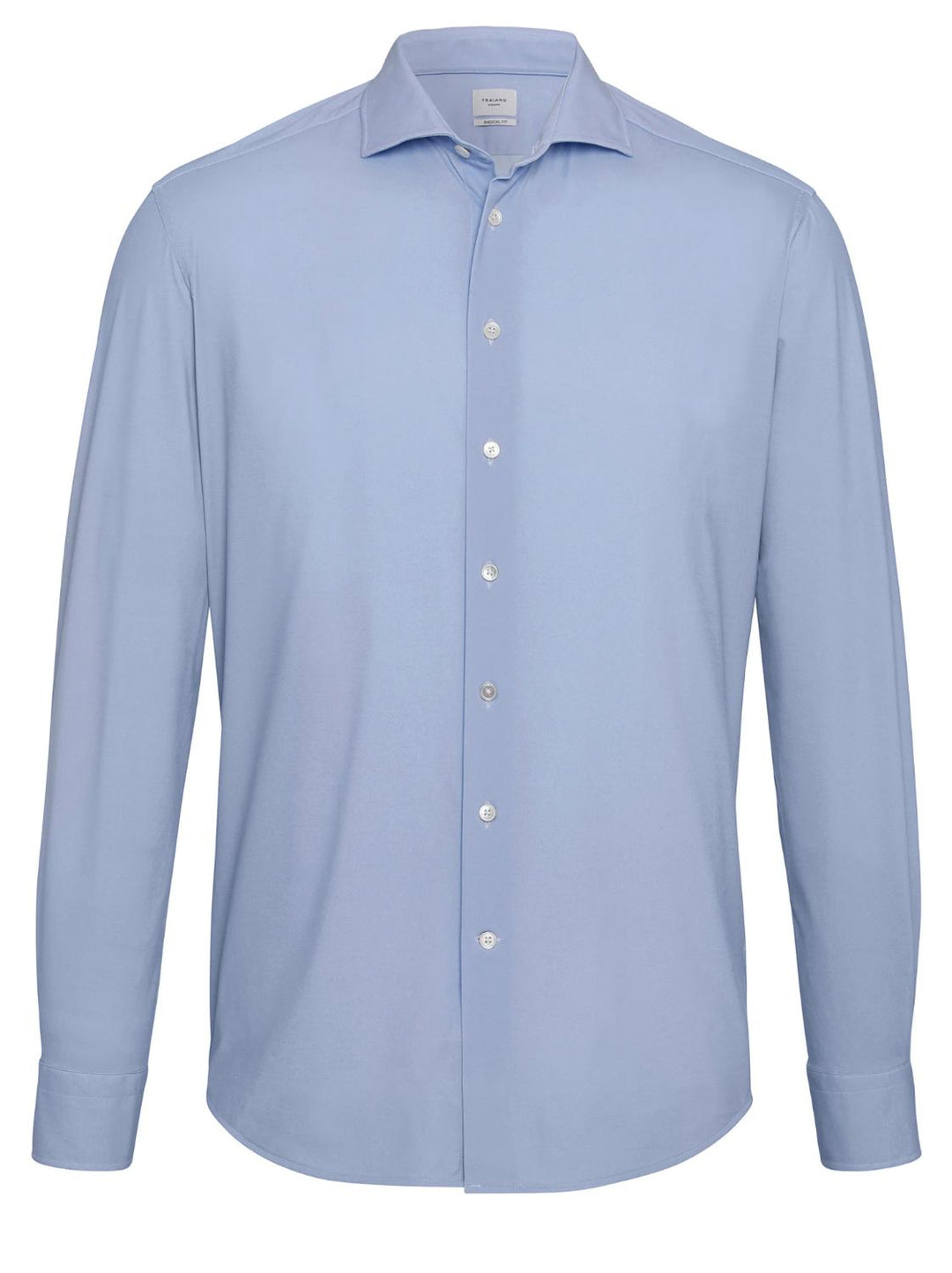 Traiano Rossini Radical fit-HEREN SHIRTS-Blauw