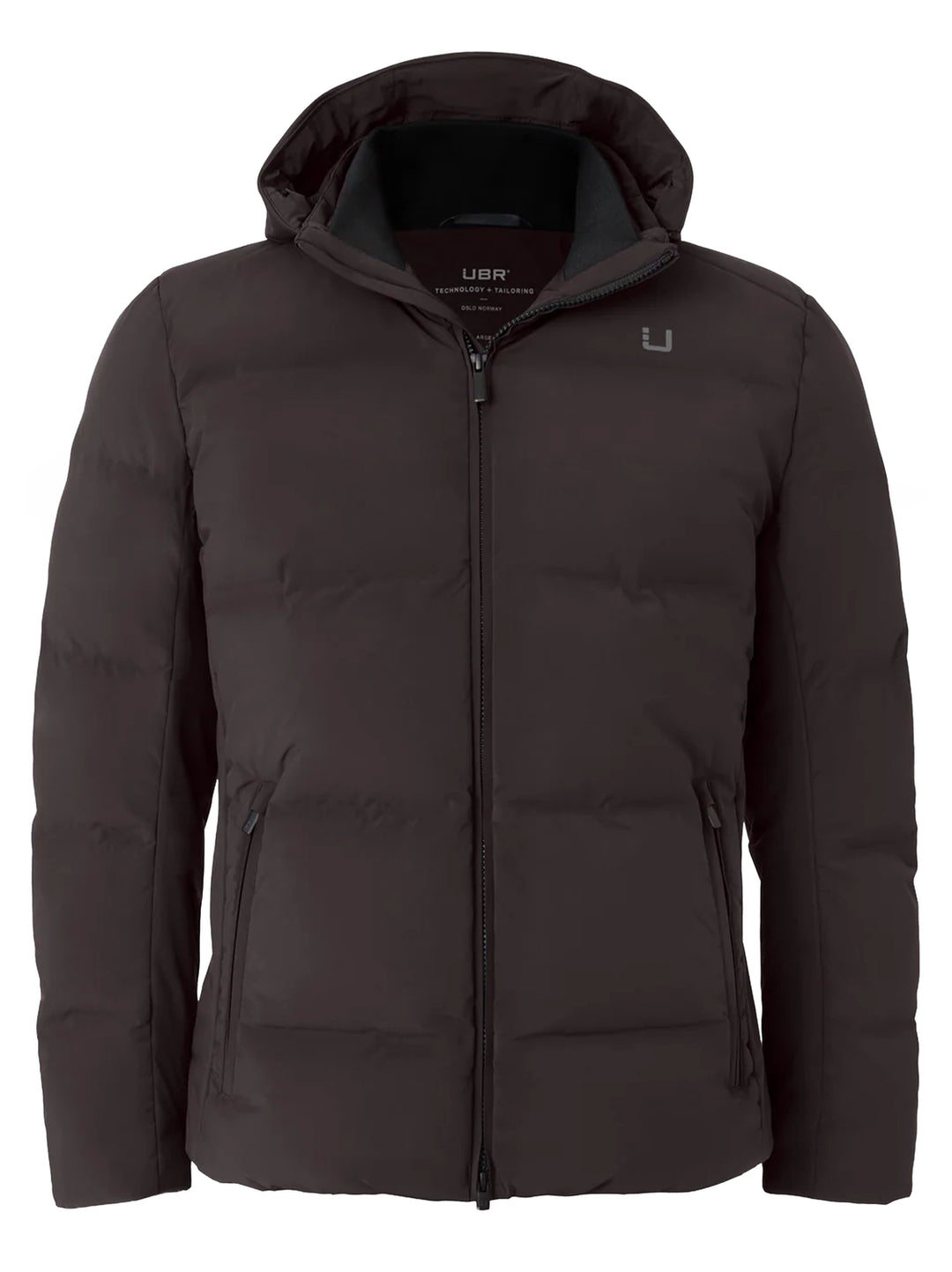 UBR Bolt Jacket – Bruin-81% nylon, 19% elastaan-HEREN JASSEN & JACKS-Bruin