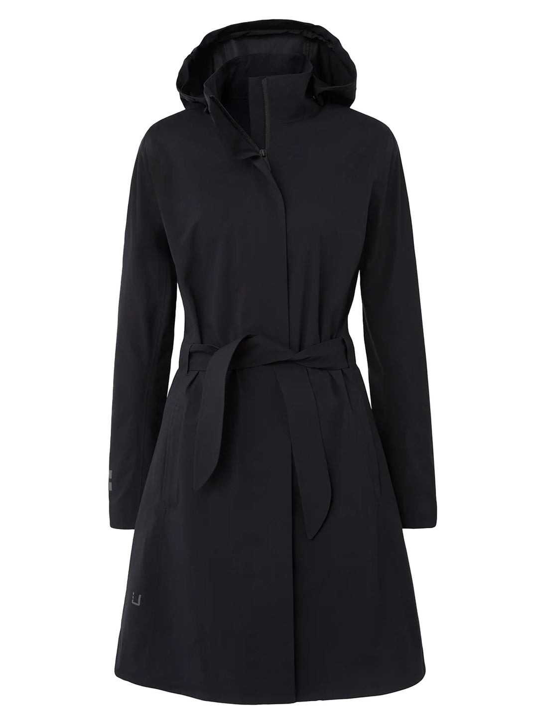 UBR Elektra Coat – Zwart-100% polyester-DAMES JASSEN & JACKS-Zwart