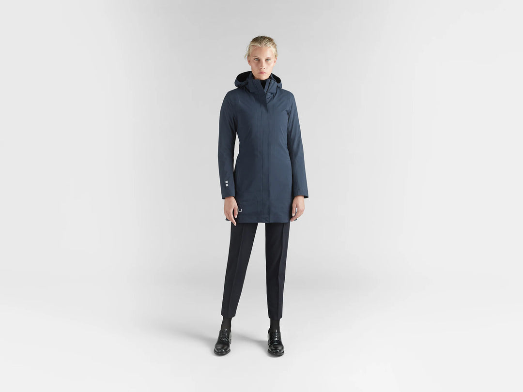 UBR Nova Coat – Blauw-100% nylon-DAMES JASSEN & JACKS-Blauw