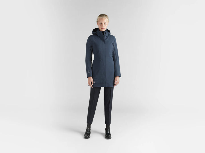 UBR Nova Coat – Blauw-100% nylon-DAMES JASSEN & JACKS-Blauw