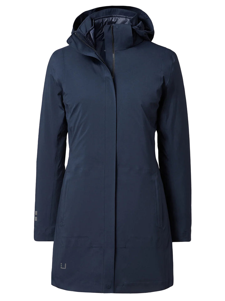 UBR Nova Coat – Blauw-100% nylon-DAMES JASSEN & JACKS-Blauw