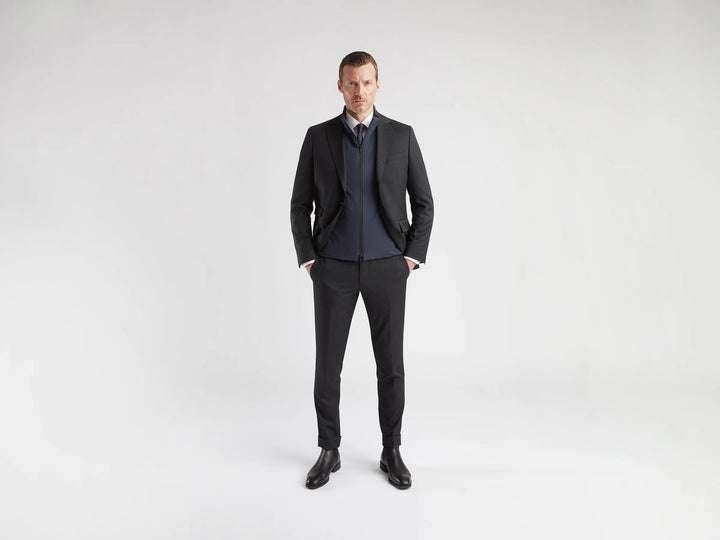 UBR RAPTOR™ bodywarmer Navy-100% Nylon<br />Vulling: 100% Polyester-HEREN JASSEN & JACKS-Blauw