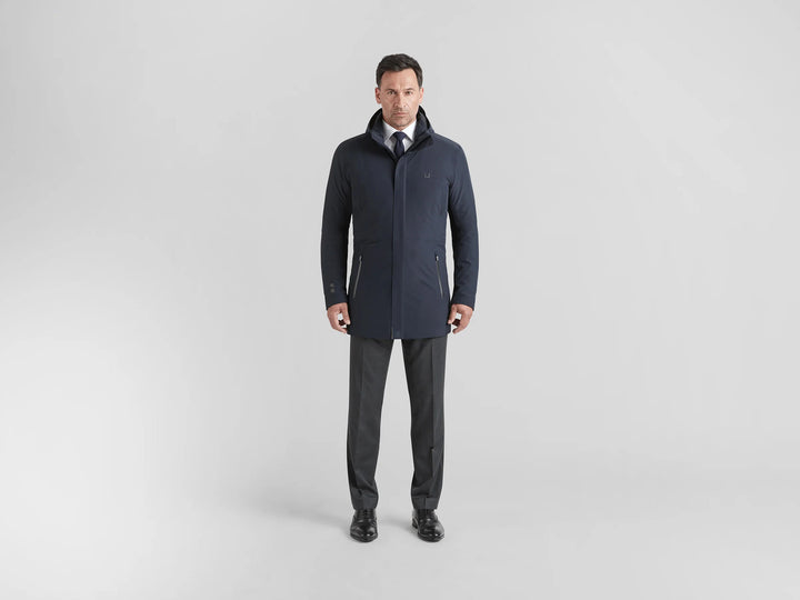 UBR Regulator™ Parka – Blauw-86% Nylon<br />14% Polyurethan-HEREN JASSEN & JACKS-Blauw