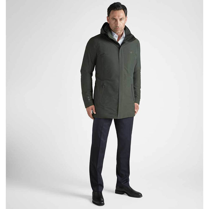UBR Regulator™ Parka – Groen-86% Nylon<br />14% Polyurethan-HEREN JASSEN & JACKS-Groen