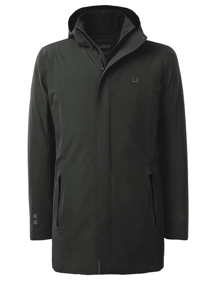 UBR Regulator™ Parka – Groen-86% Nylon<br />14% Polyurethan-HEREN JASSEN & JACKS-Groen