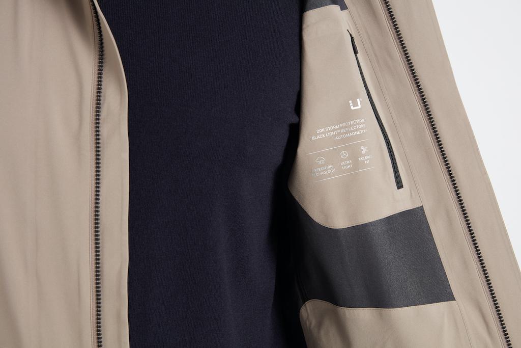 UBR SKYFALL coat 7058-100% polyester-HEREN JASSEN & JACKS-Beige