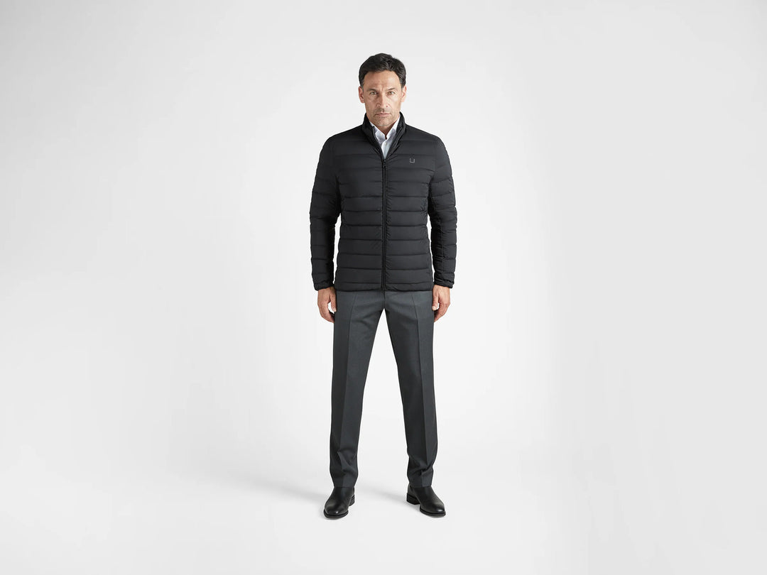 UBR Sonic Jack – Zwart-90% Polyester<br />10% Elastaan-HEREN JASSEN & JACKS-Zwart