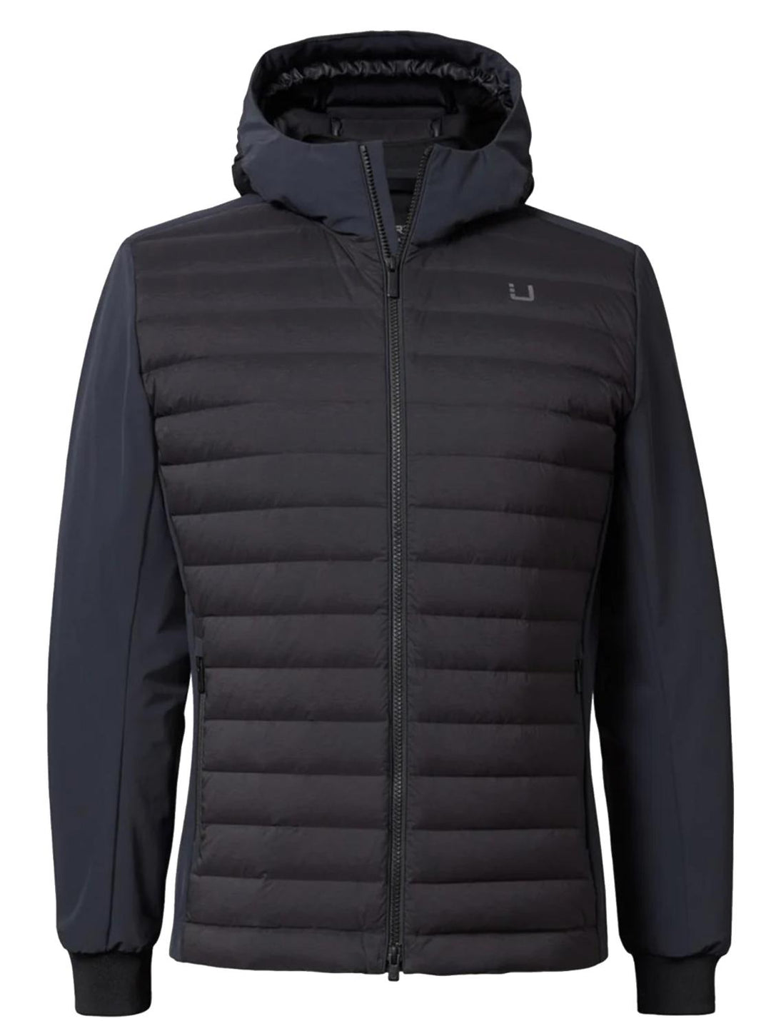 UBR SUPERSONIC DELTA hybridjack – Zwart-100% polyester-HEREN JASSEN & JACKS-Zwart