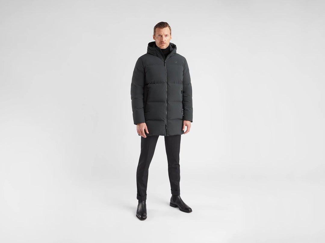 UBR TITAN™ Parka -79% nylon, 21% elasthaan-HEREN JASSEN & JACKS-Groen