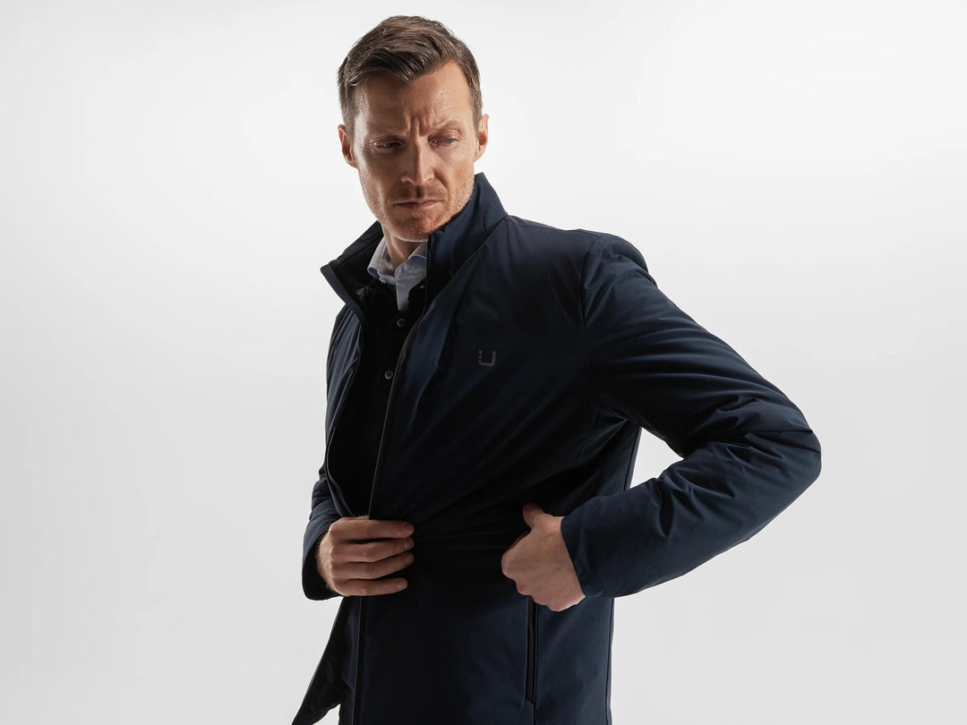 UBR VIPER™ JACKET Navy-100% Nylon<br />Vulling: 100% Polyester-HEREN JASSEN & JACKS-Blauw