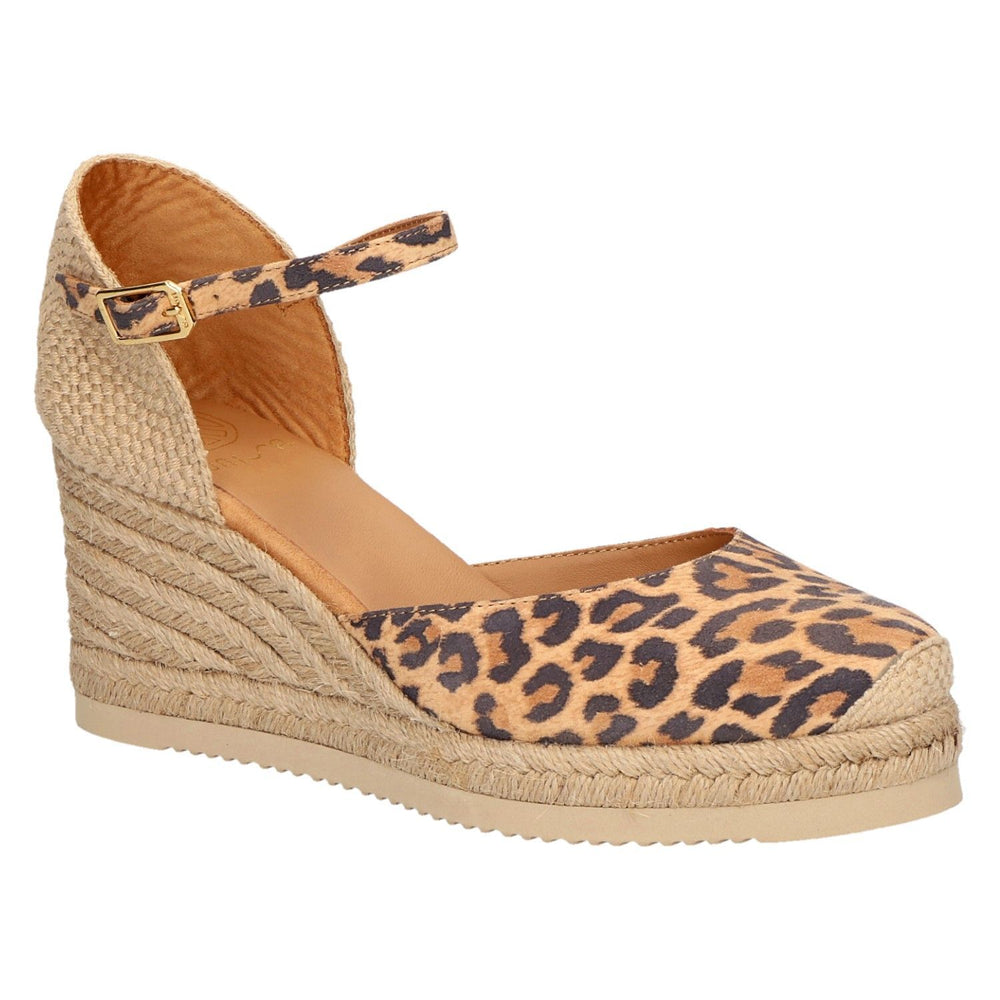 Unisa CACERES espadrilles-DAMES SCHOENEN-Bruin