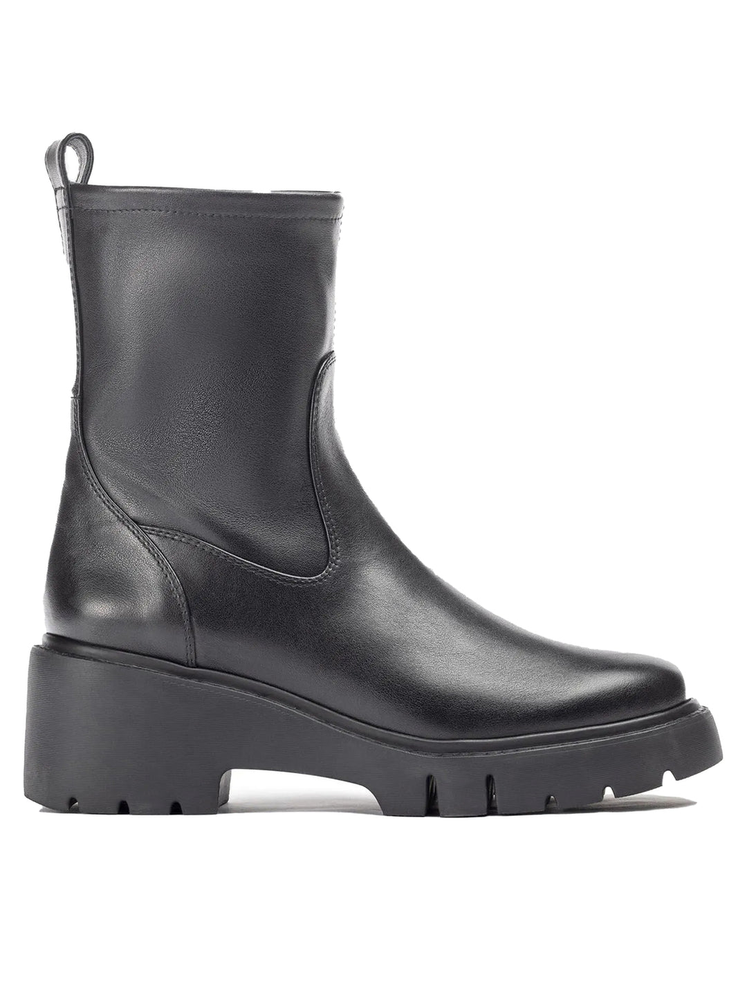 Unisa enkellaarsjes JOFO met bijpassend blok -Buitenmateriaal: Leer <br />Binnenmateriaal: Leer/Stof<br />Zool: Antislip 