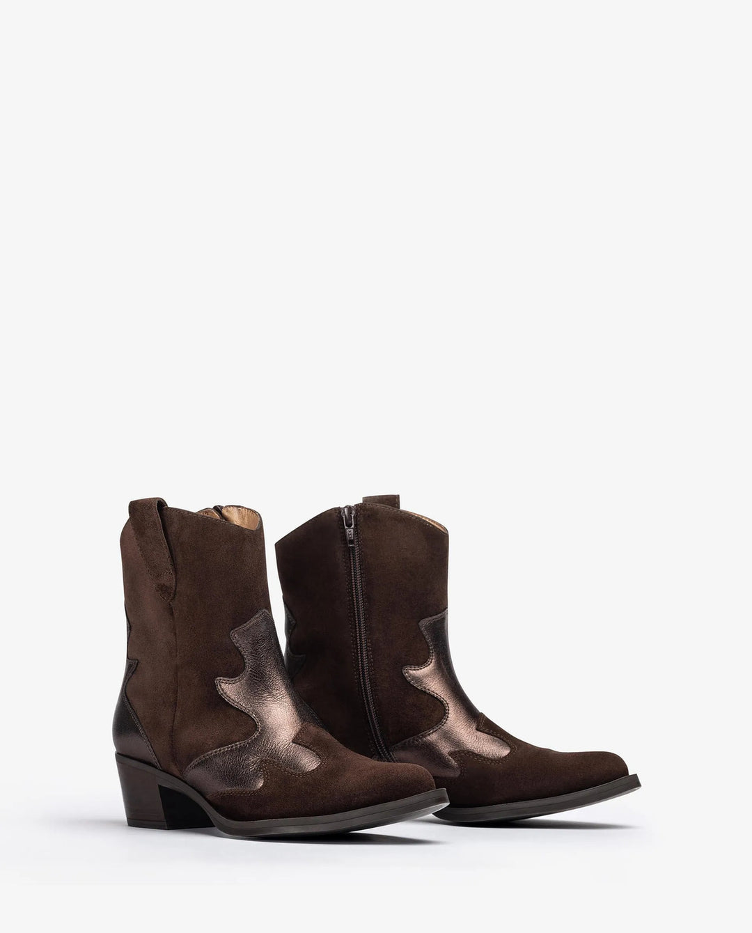 Unisa GRETTE Cowboy-enkellaarsjes -Buitenmateriaal: Leer <br />Binnenmateriaal: Leer<br />Zool: Antislip synthetisch-DAME