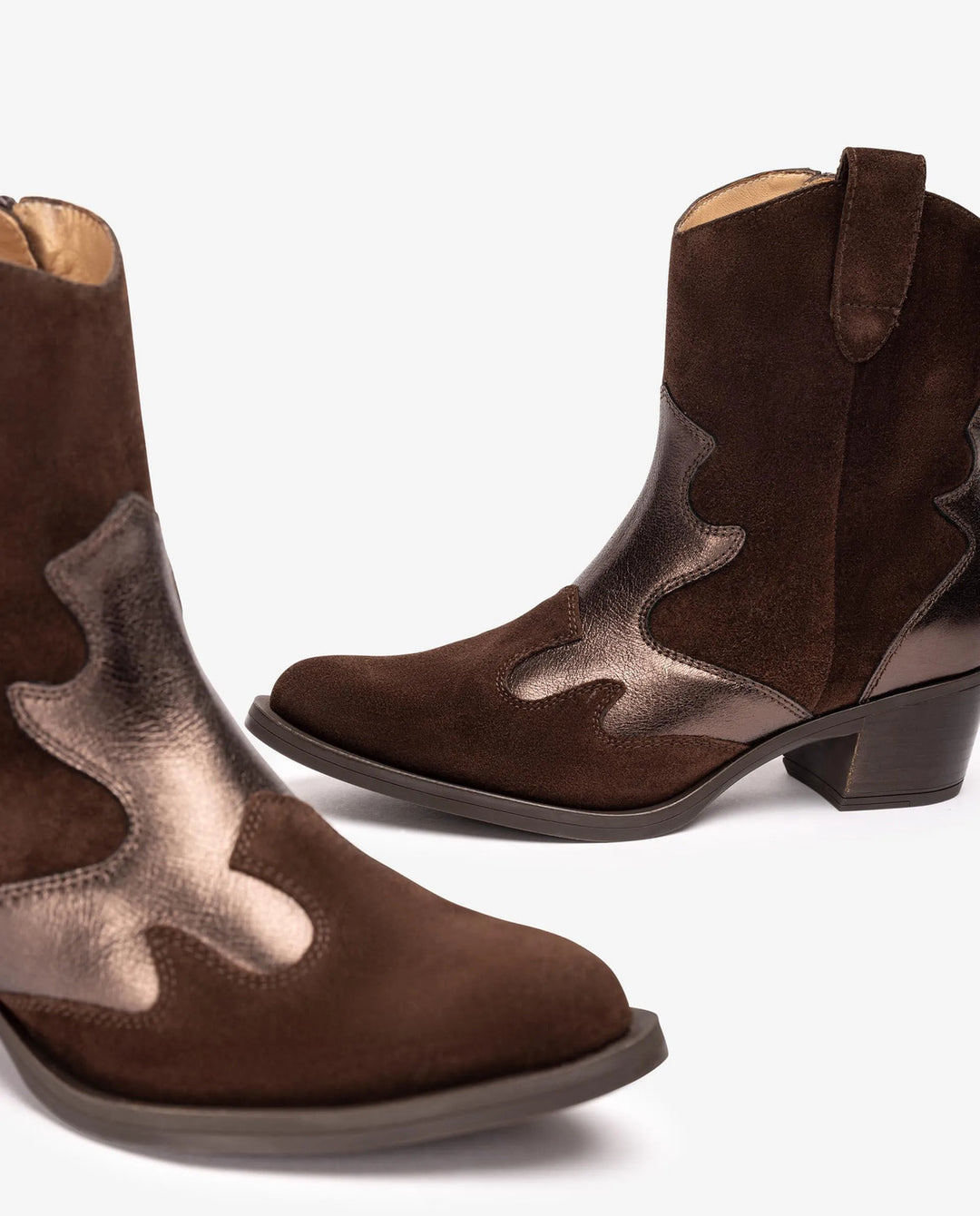 Unisa GRETTE Cowboy-enkellaarsjes -Buitenmateriaal: Leer <br />Binnenmateriaal: Leer<br />Zool: Antislip synthetisch-DAME