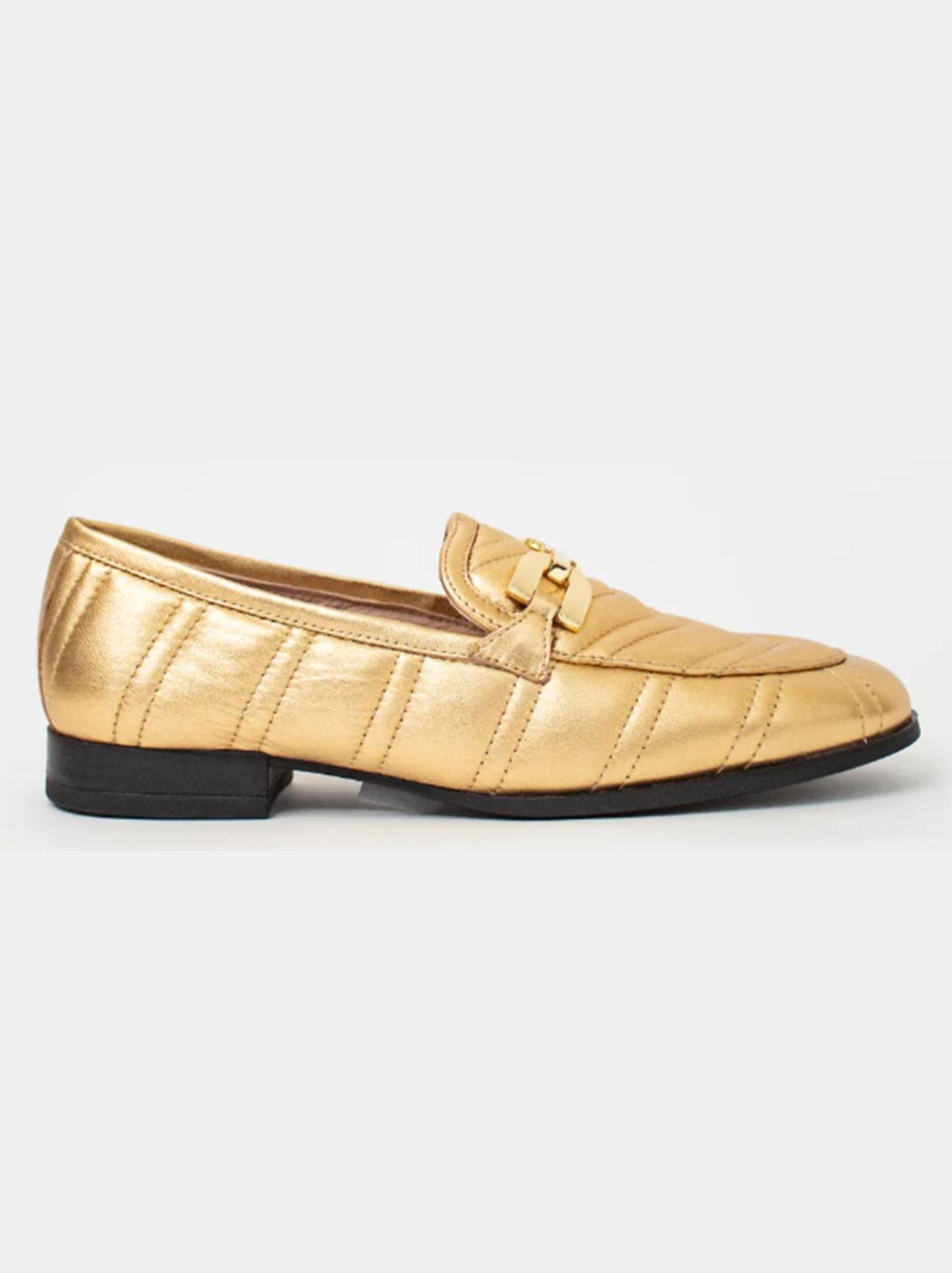 Unisa loafer DEXTER LMT goud-Leer-DAMES SCHOENEN-Goud