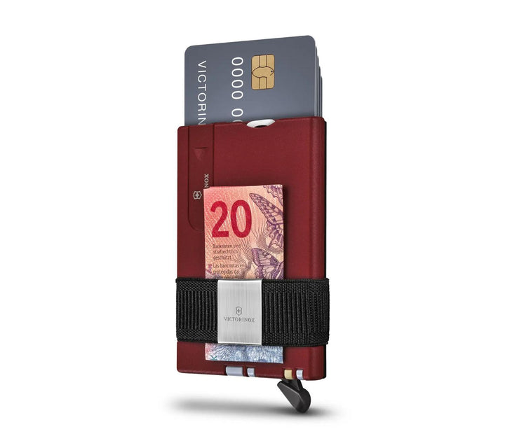 Voctorinox Smart Card Wallet-HEREN ACCESSOIRES-Rood