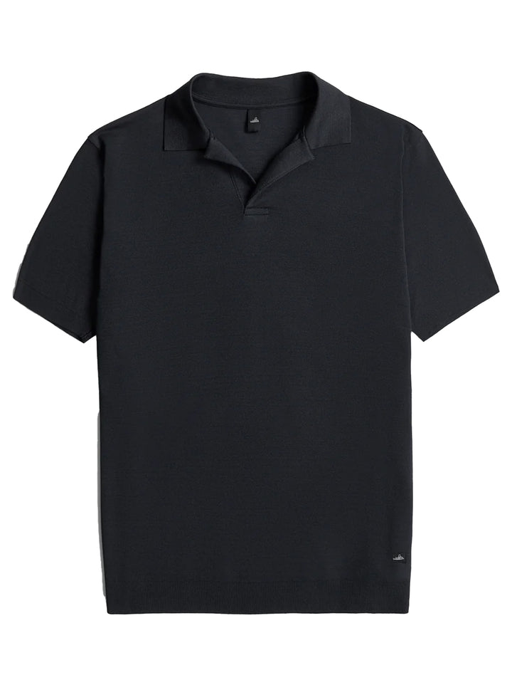 Wahts Daley Luxury Pique Polo – Blauw-100% katoen-HEREN POLO'S & T-SHIRTS-Blauw