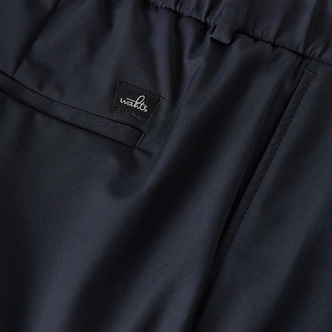 Wahts Fillin Tech Stretch Travel Shorts – Blauw-83% polyamide, 17% elastaan-HEREN BROEKEN-Blauw