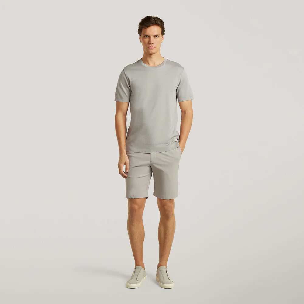 Wahts Fillin Tech Stretch Travel Shorts – Grijs-83% polyamide, 17% elastaan-HEREN BROEKEN-Grijs