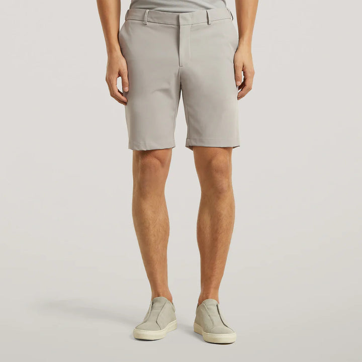 Wahts Fillin Tech Stretch Travel Shorts – Grijs-83% polyamide, 17% elastaan-HEREN BROEKEN-Grijs