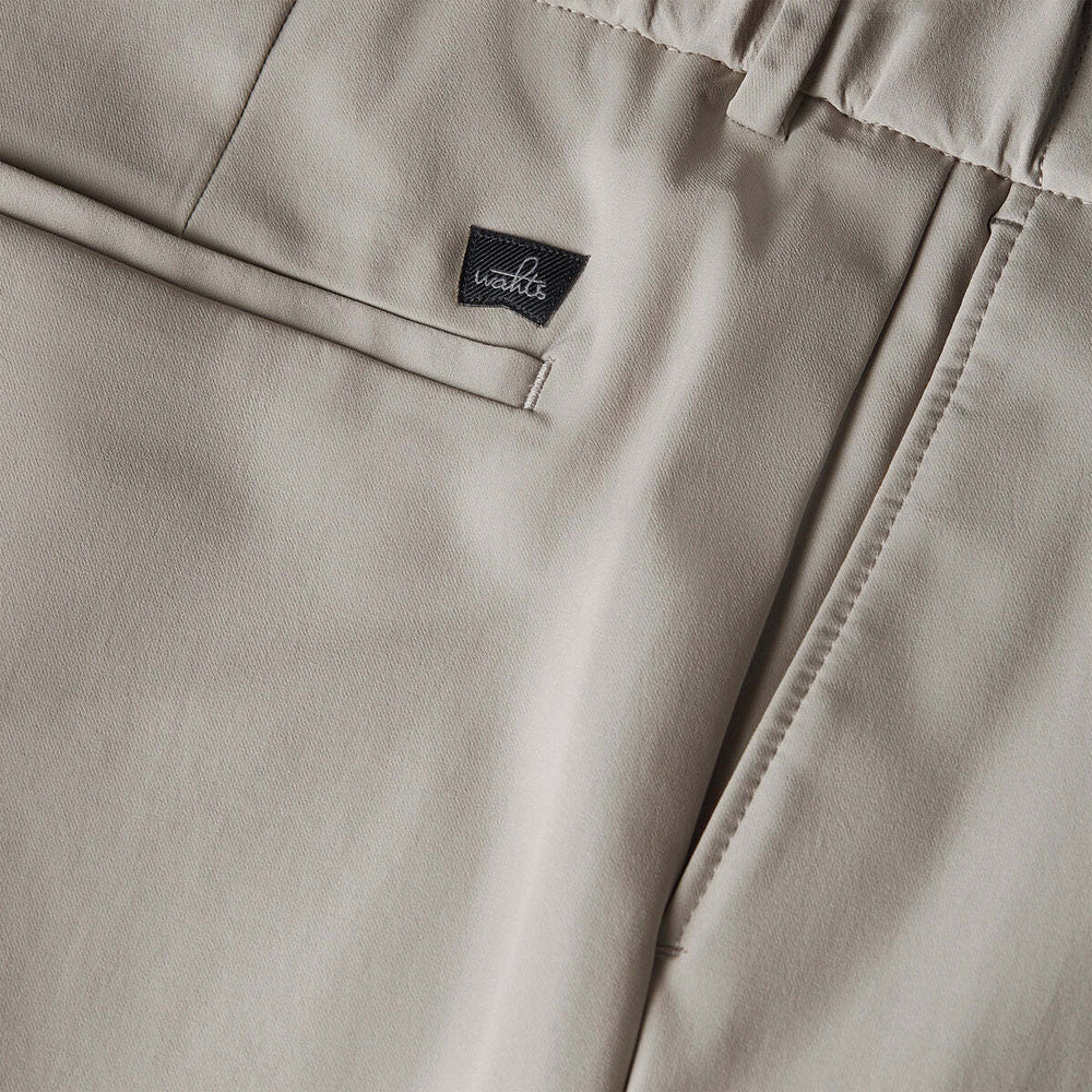 Wahts Fillin Tech Stretch Travel Shorts – Grijs-83% polyamide, 17% elastaan-HEREN BROEKEN-Grijs