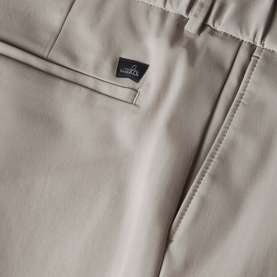 Wahts Fillin Tech Stretch Travel Shorts – Grijs-83% polyamide, 17% elastaan-HEREN BROEKEN-Grijs