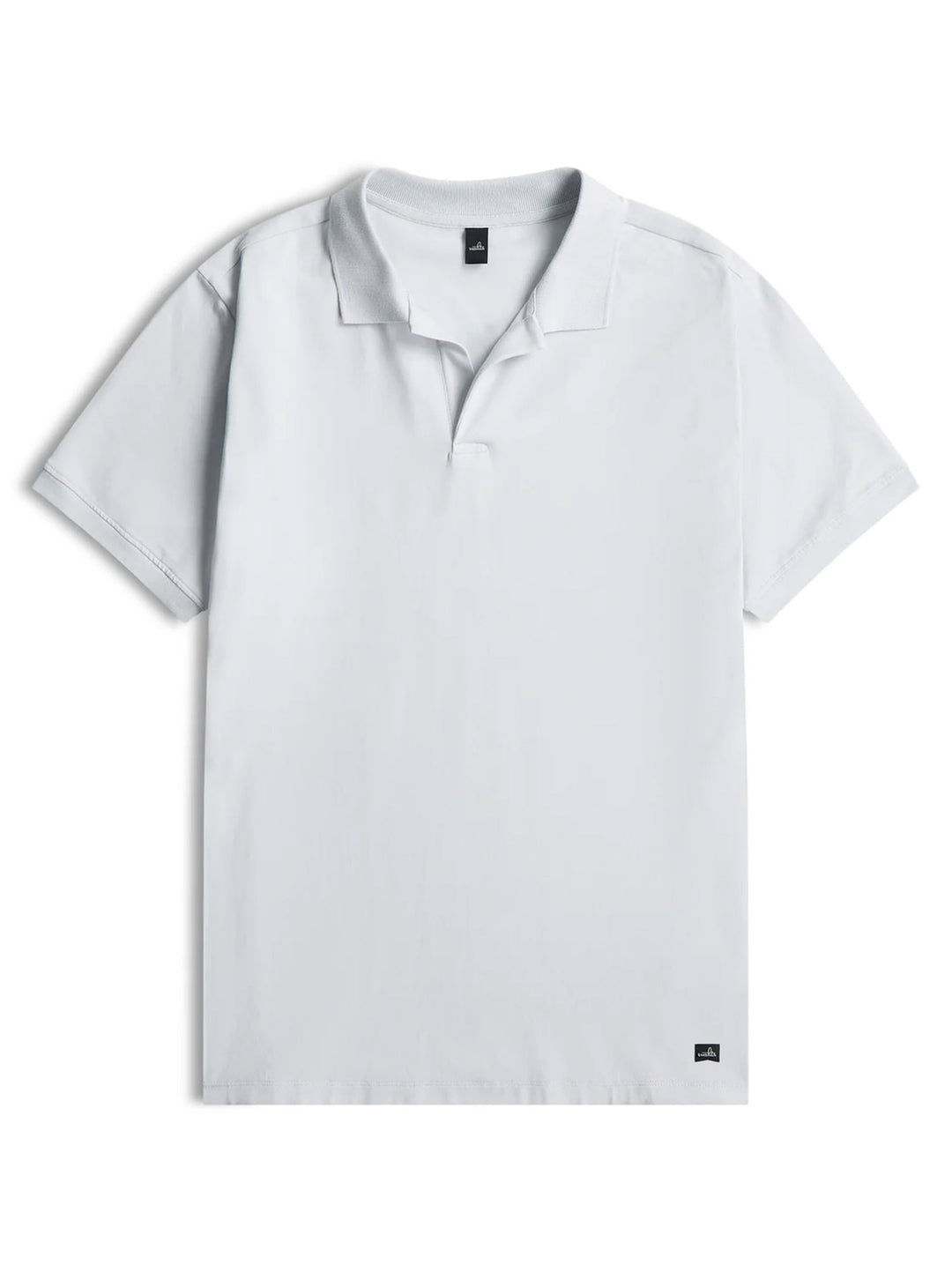 Wahts Hastings Jersey Stretch Polo – Blauw-95% katoen, 5% elastaan-HEREN POLO'S & T-SHIRTS-Blauw