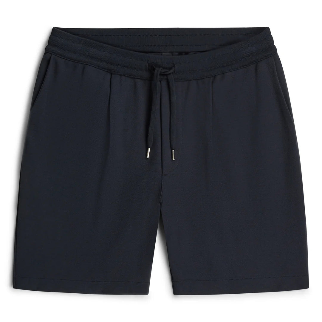 Wahts Hayden Interlock Pique Shorts – Blauw-100% katoen-HEREN BROEKEN-Blauw