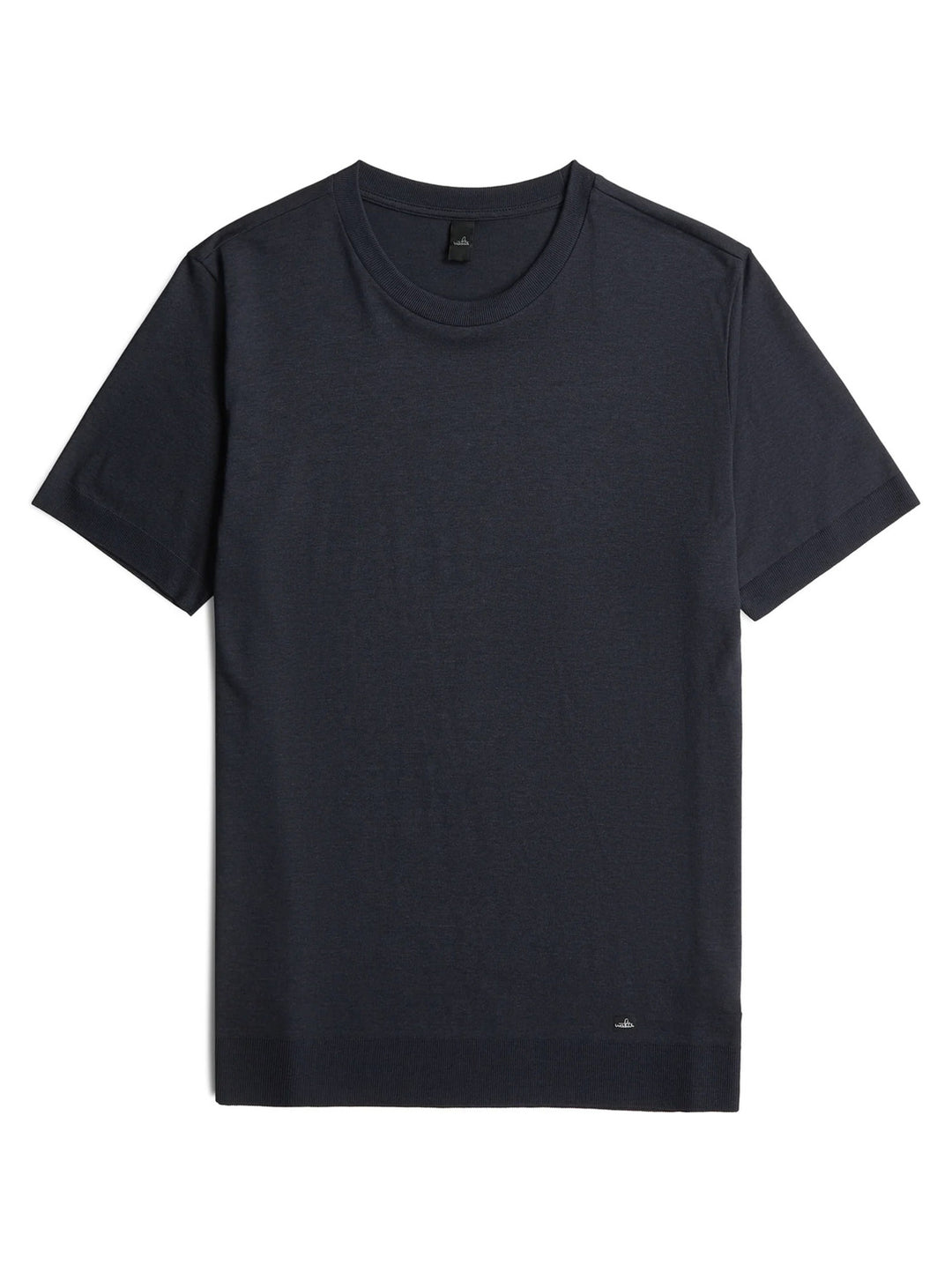 Wahts Miles Luxury Jersey T-shirt – Blauw-100% katoen,-HEREN POLO'S & T-SHIRTS-Blauw