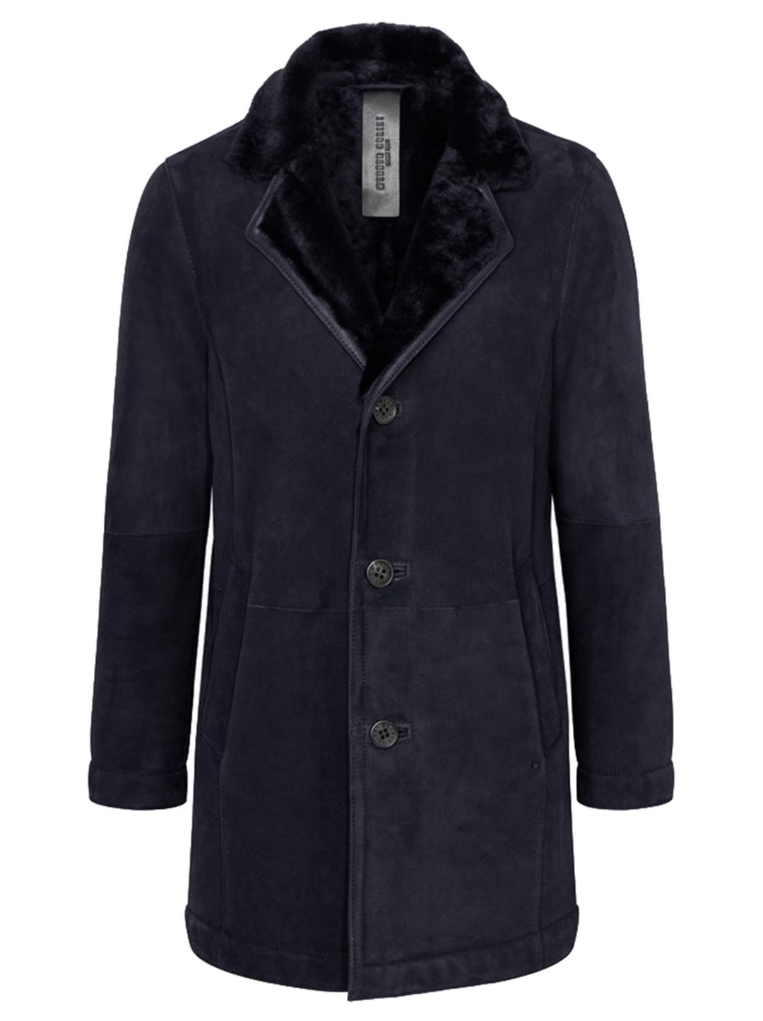 Werner Christ lammy Benedikt-100% leer<br />100% lamswool-HEREN JASSEN & JACKS-Blauw