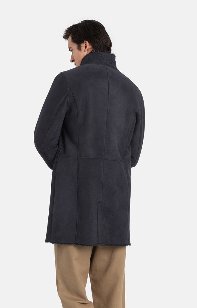 Werner Christ Vittorio Lambskin Coat – Blauw-100% leer-HEREN JASSEN & JACKS-Blauw