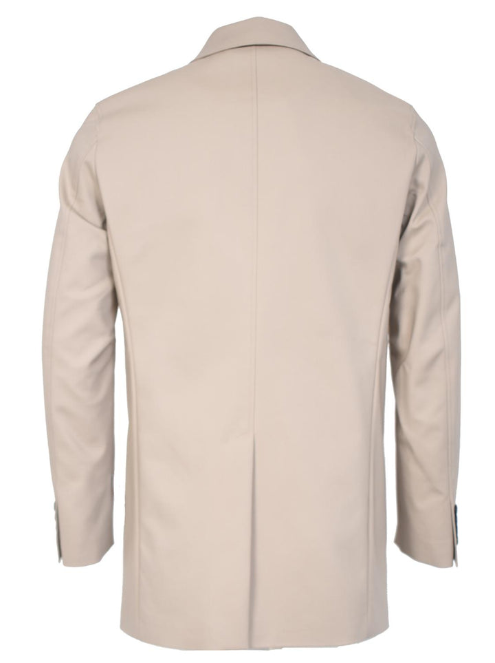 WHITE jas MAXIM-50% katoen, 45% polyamide, 5% elasthaan-HEREN JASSEN & JACKS-Beige