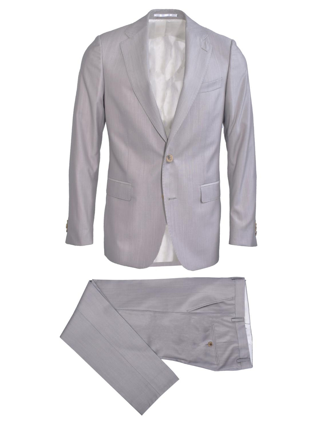 WHITE pak-60% wol, 40% zijde-HEREN PAKKEN & COLBERTS-Grijs