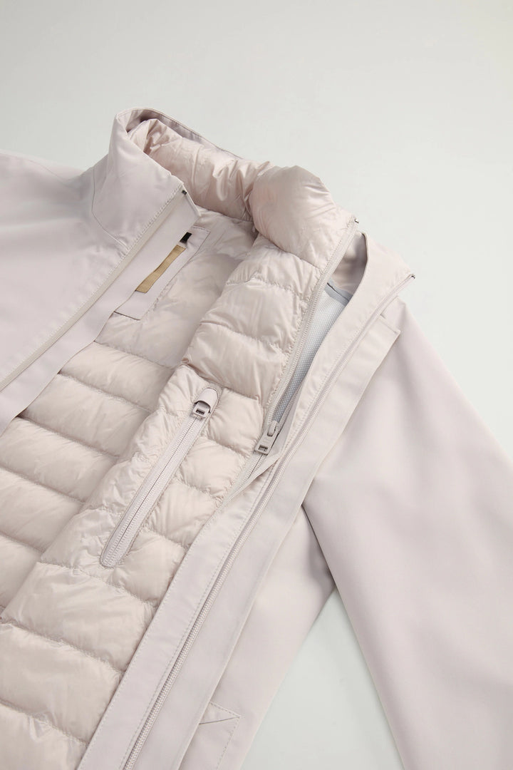 Woolrich 2-in-1 waterdicht jas tweelaagse stof-Buitenste: 100% Polyester<br /><br />Binnen: 100% Polyamide-HEREN JASSEN &