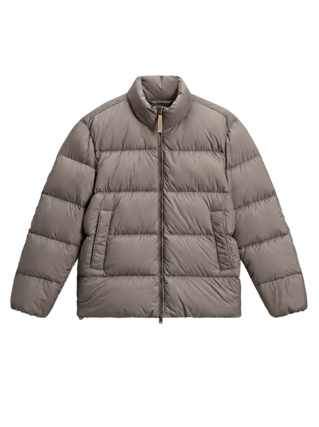 Woolrich Cloud Donsjack – Bruin-100% polyester<br />Voering: 100% polyamide-HEREN JASSEN & JACKS-Bruin