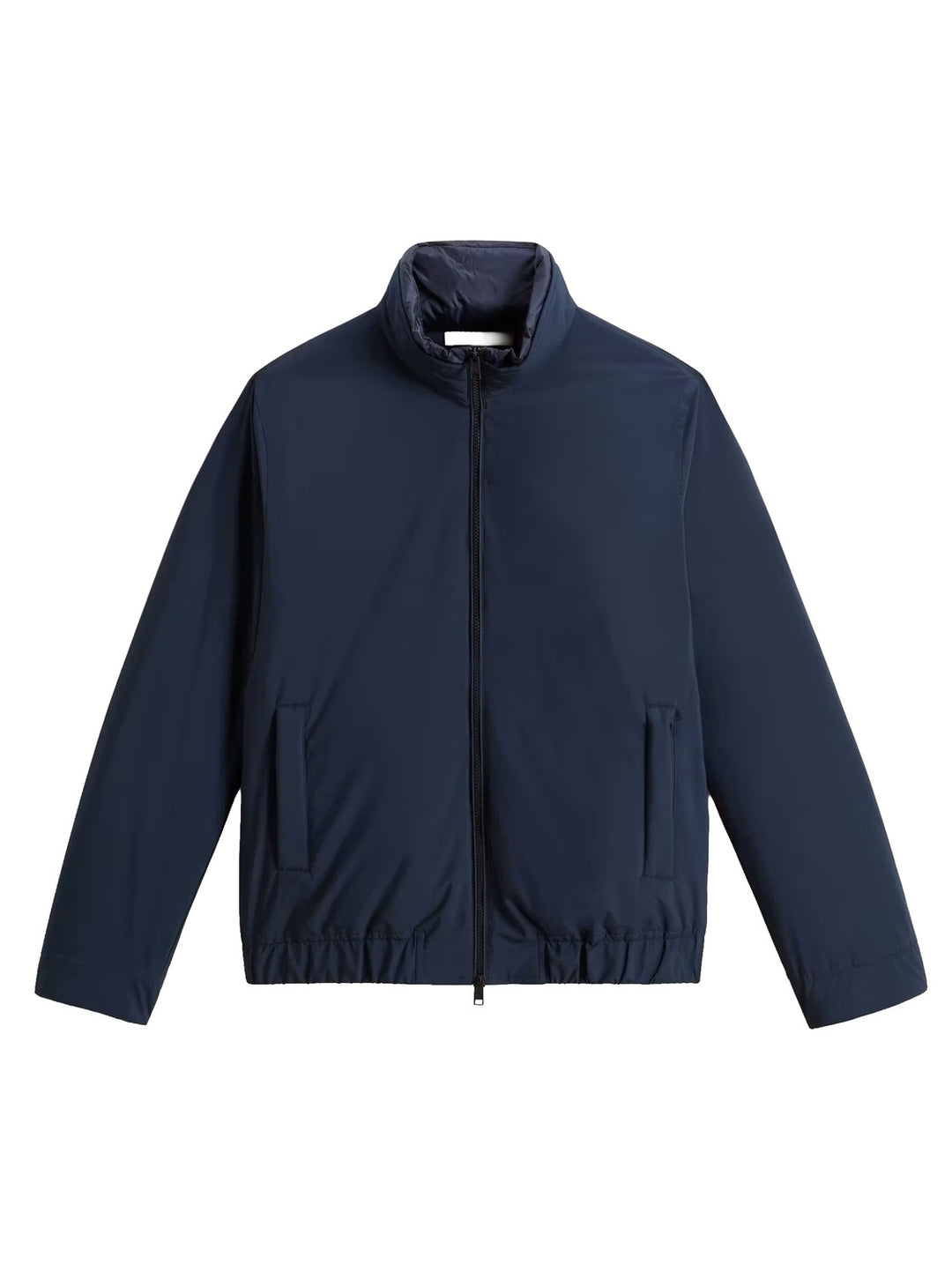 Woolrich Cloud Lewis Bomber – Blauw-100% polyester<br />Voering: 100% polyamide-HEREN JASSEN & JACKS-Blauw