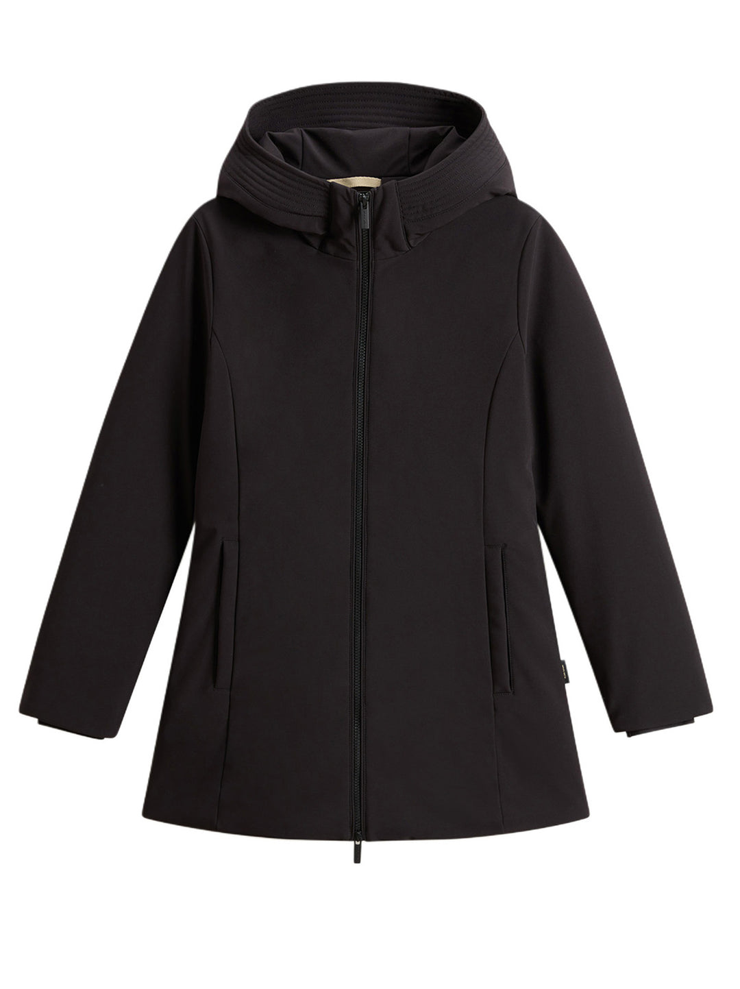 Woolrich Firth Down Parka – Zwart-94% polyester, 6% elasthaan-DAMES JASSEN & JACKS-Zwart