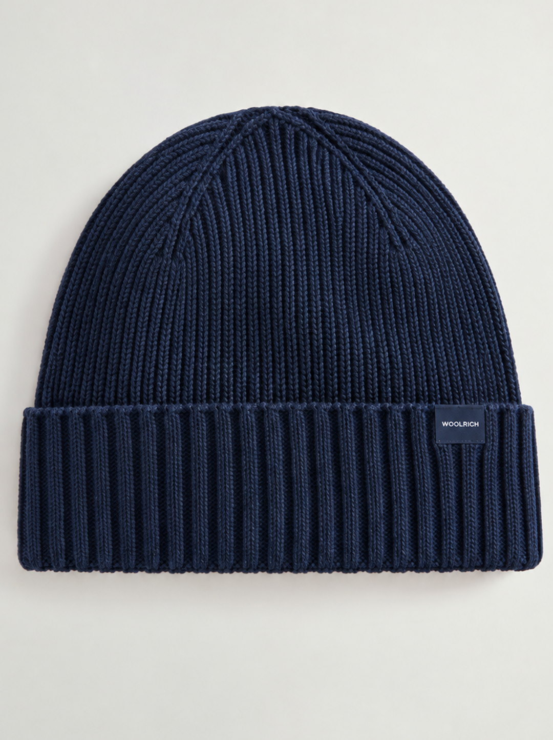 Woolrich Giftset Muts en Sjaal – Blauw-80% wol, 20% polyamide-HEREN ACCESSOIRES-Blauw