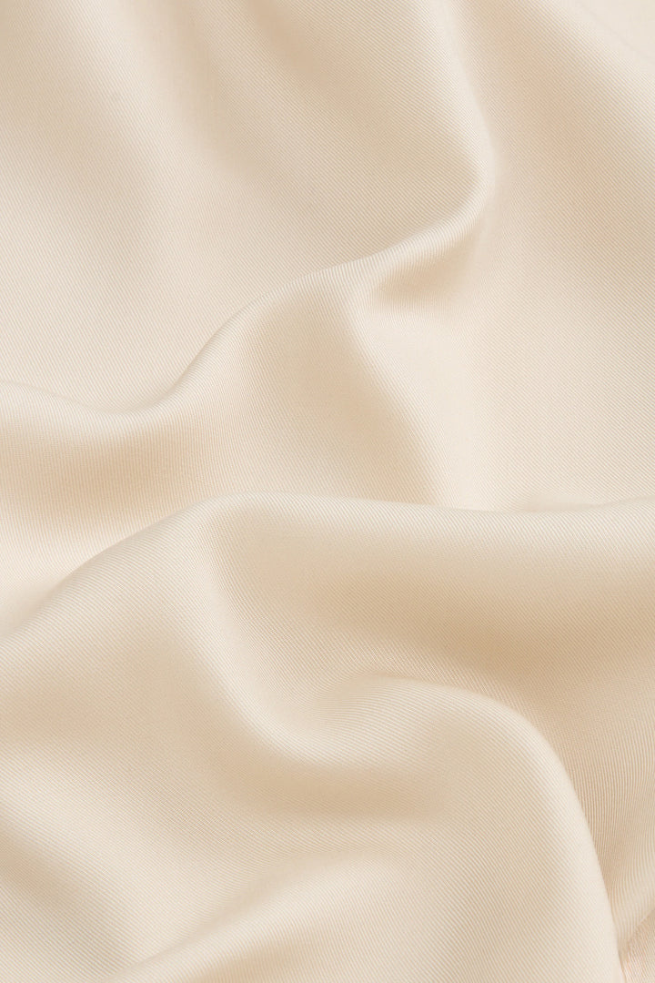 Woolrich lange jurk van Tencel-Buitenste: 100% Lyocell-DAMES JURKEN-Beige