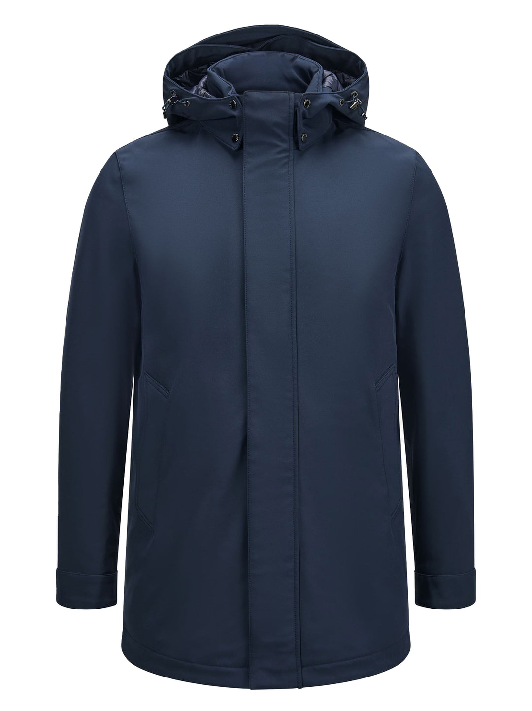 Woolrich Soft Shell Barrow Mac – Blauw-94% polyester, 6% elastaan-HEREN JASSEN & JACKS-Blauw